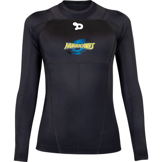 Hurricanes Ladies Compression Top LS