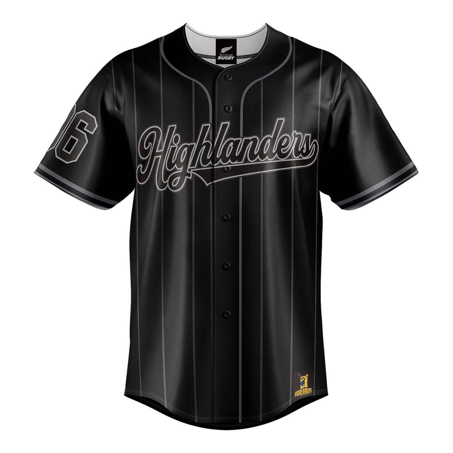 Highlanders Adult Blackout Baseball Shirt