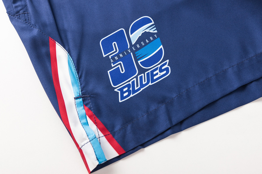 BLUES WOMENS 2026 AUTHENTIC PERFORMANCE GYM SHORTS