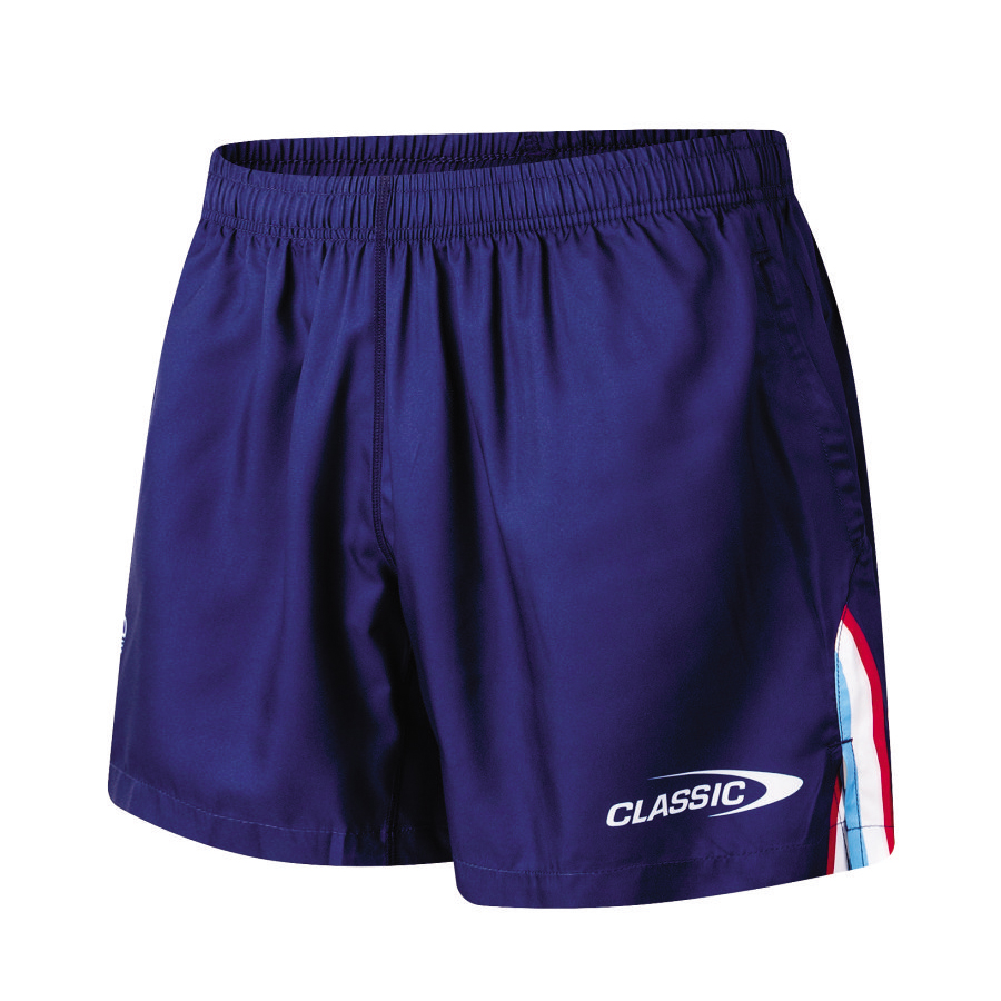 BLUES YOUTH 2026 AUTHENTIC PERFORMANCE GYM SHORTS