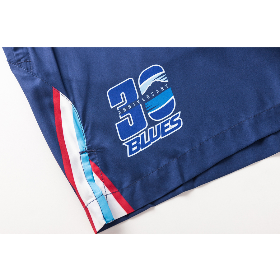 BLUES YOUTH 2026 AUTHENTIC PERFORMANCE GYM SHORTS