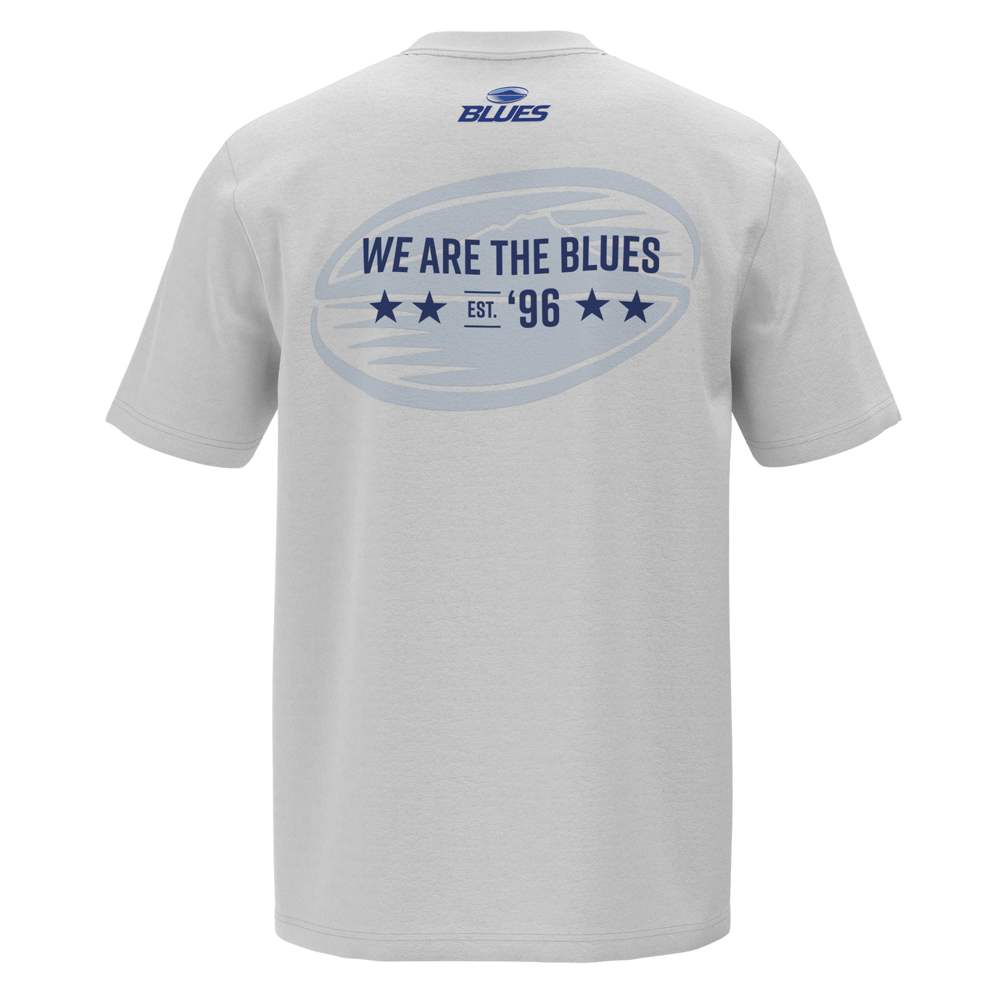 Blues Mens Slogan Cotton Tee