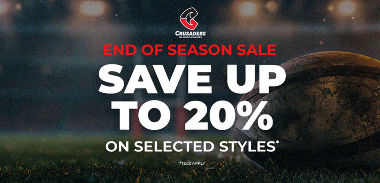 Crusaders End of Season Sale