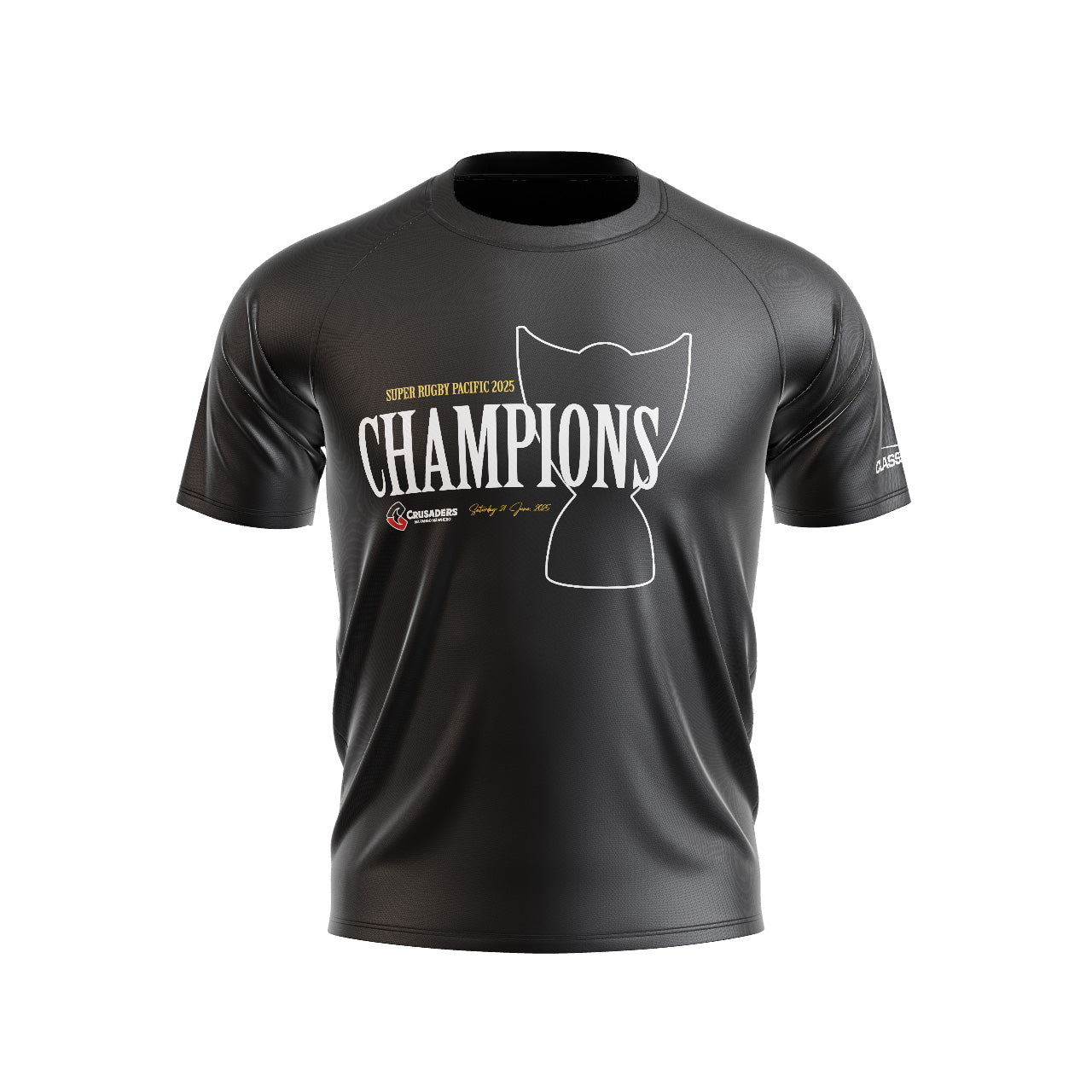 Crusaders Adults 2025 Champions T-shirt