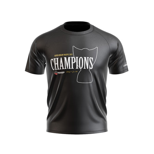Crusaders Adults 2025 Champions T-shirt