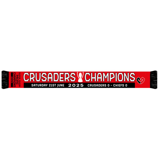 Crusaders 2025 Championship Scarf