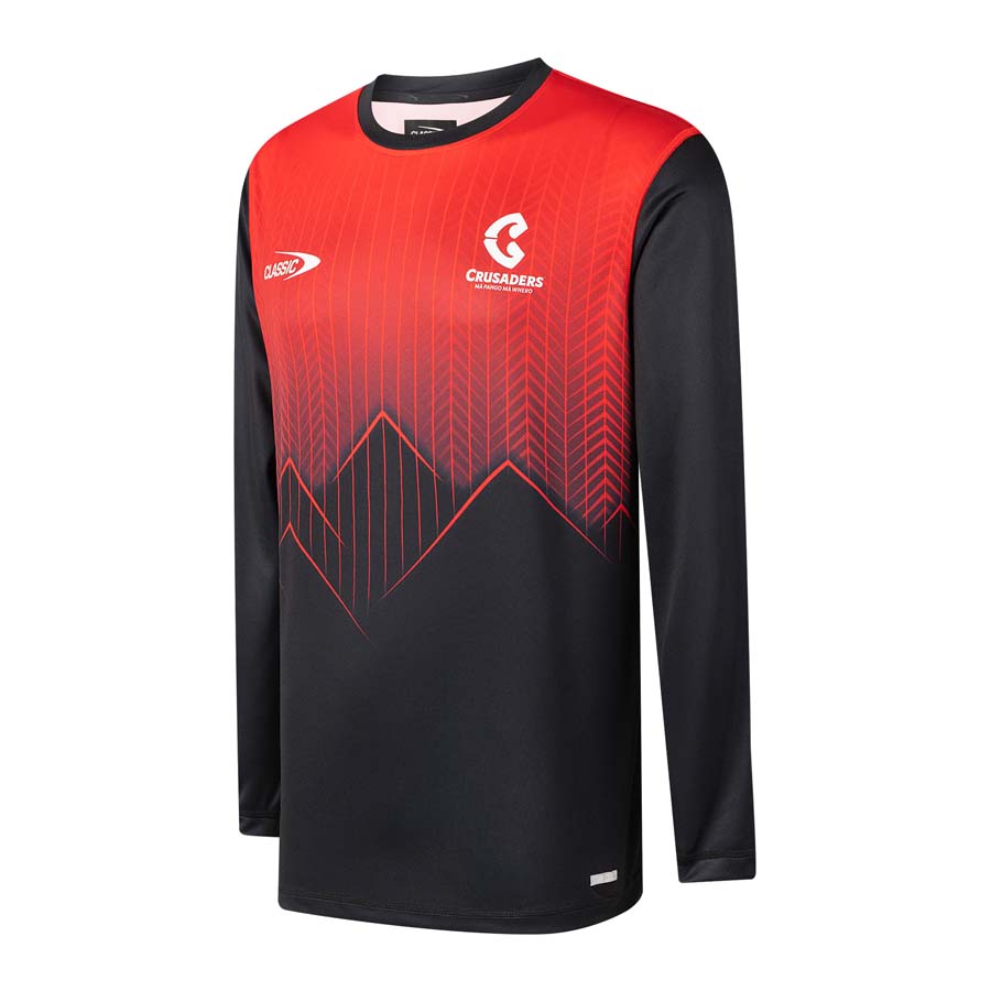 CRUSADERS MENS 2026 AUTHENTIC L/S PRO TRAINING TEE