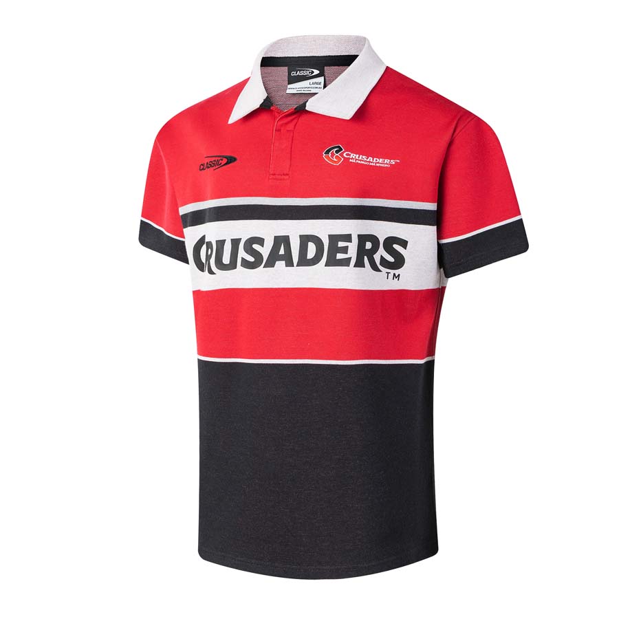 CRUSADERS ADULT 2026 SUPPORTER SHORT SLEEVE RETRO KNIT JERSEY