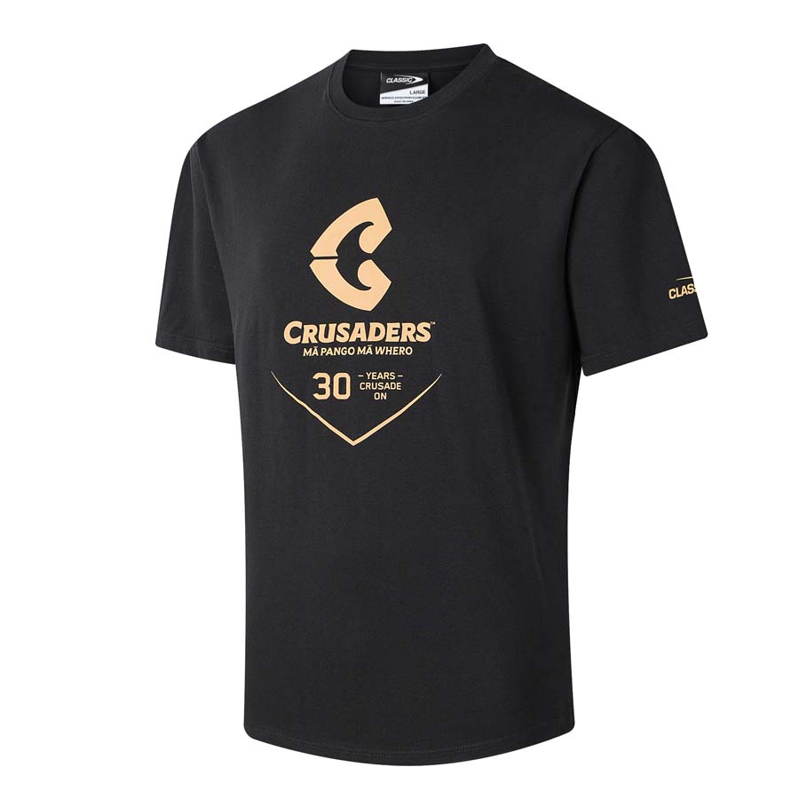 CRUSADERS ADULT 30TH ANNIVERSARY SUPPORTER TEE