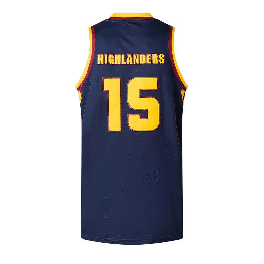 HIGHLANDERS ADULT 2026 SUPPORTER BASKETBALL SINGLET